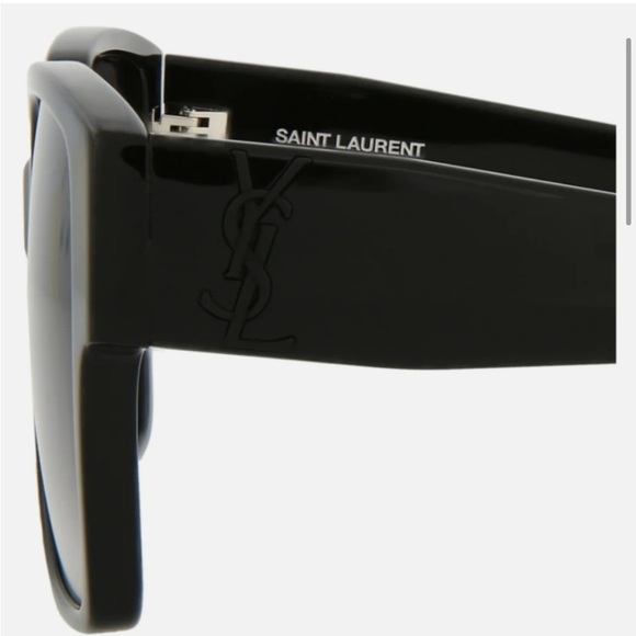 Yves Saint Laurent Sunglasses - Square SL M9 Sunglasses Black - Picture 2 of 15